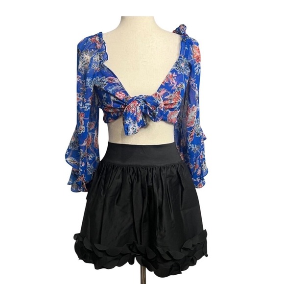 Misa Los Angeles Ancora Top in Sireneuse Floral $275 - Picture 3 of 8